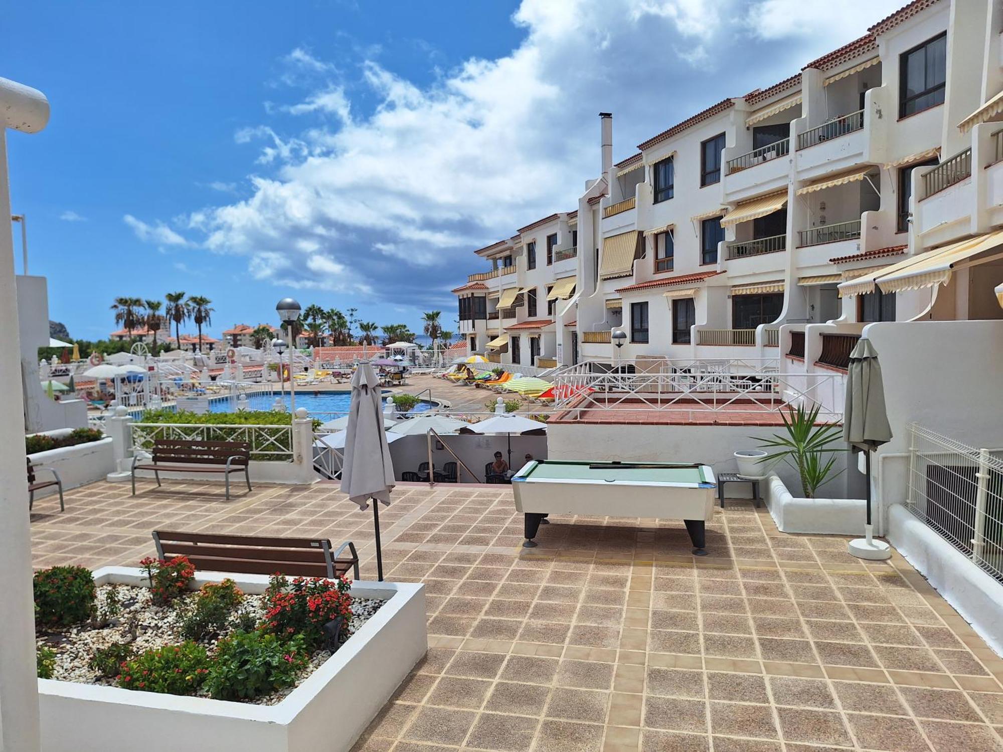 로스크리스티아노스 Parque Margarita, Terraza Vista Piscina 아파트 외부 사진